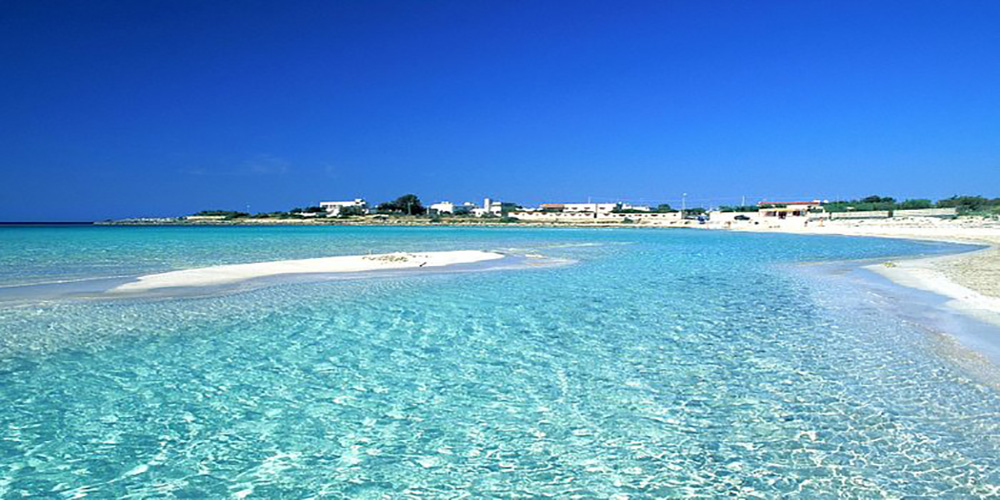 Spiaggia di "Punta Prosciutto", Porto Cesareo, Lecce.