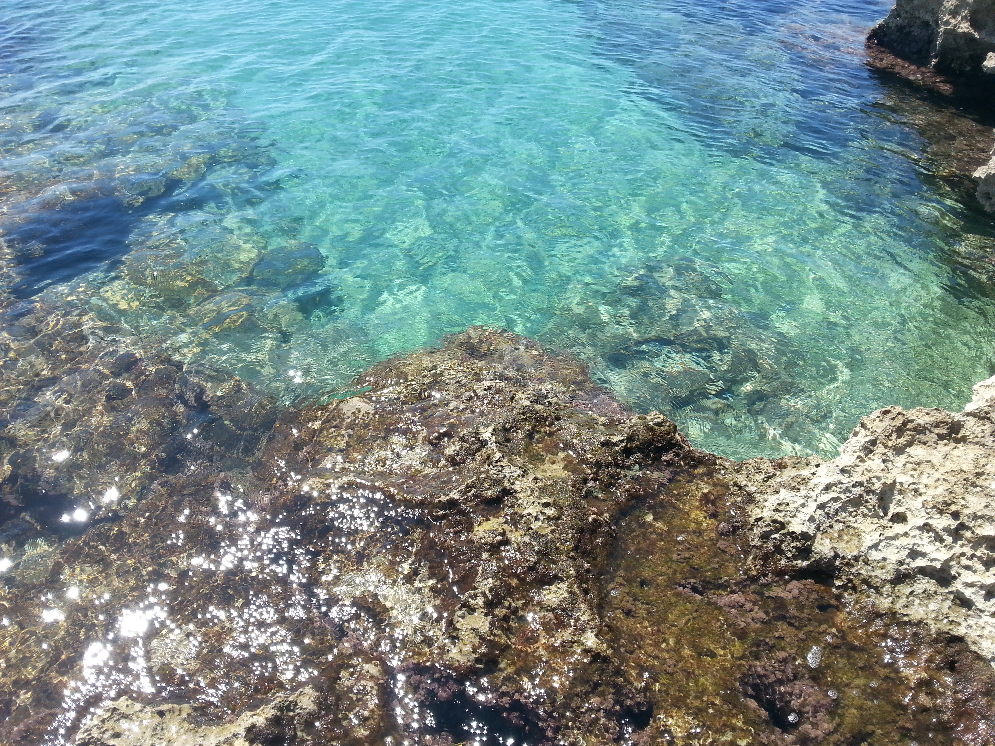 Piccola insenatura alla penisola della Strea, Porto Cesareo.