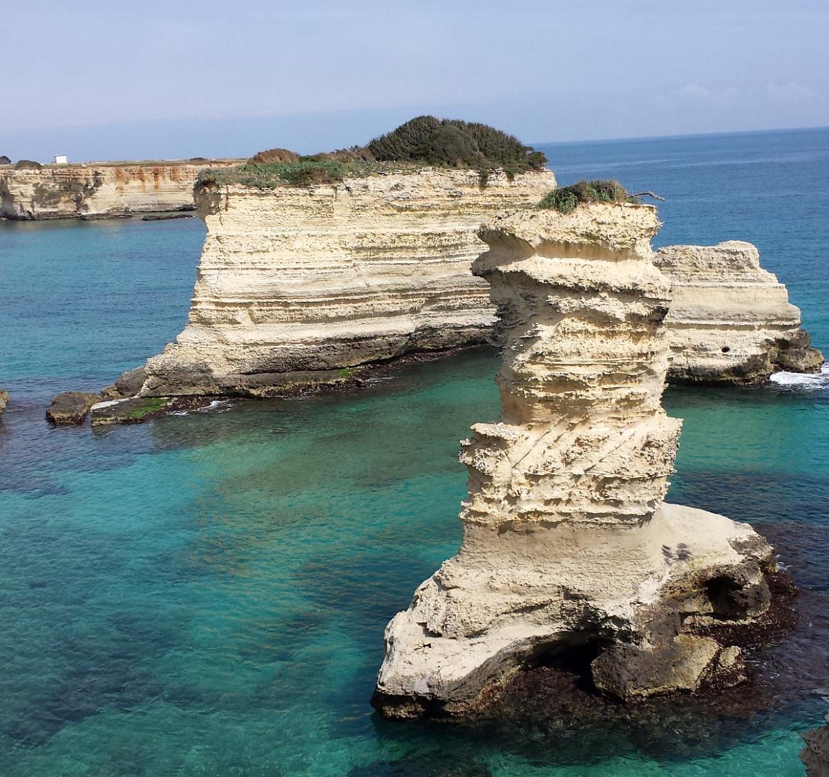 Faraglioni di Sant'Andrea a 8,8 Km da "Torre dell'Orso", Melendugno, Lecce.