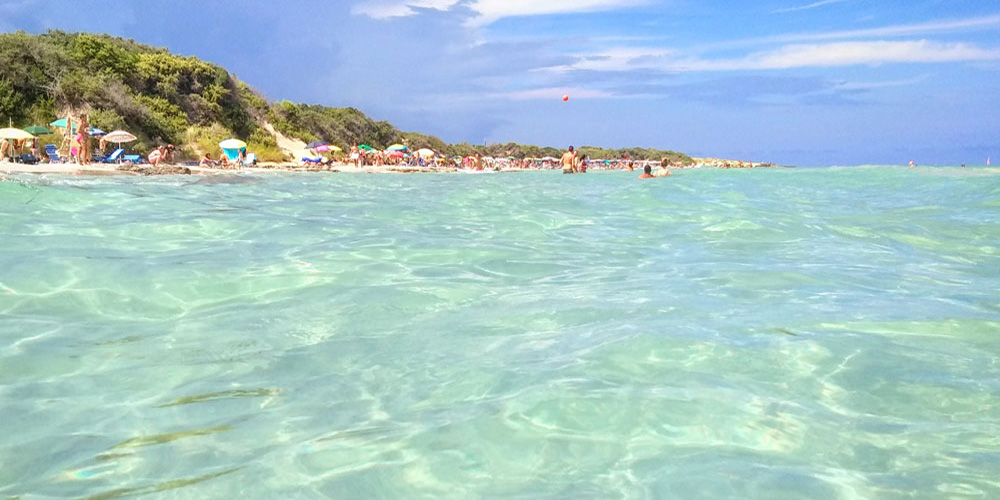 Le dune della Spiaggia Maldive del Salento, Località Pescoluse, Comune di Salve, Lecce.