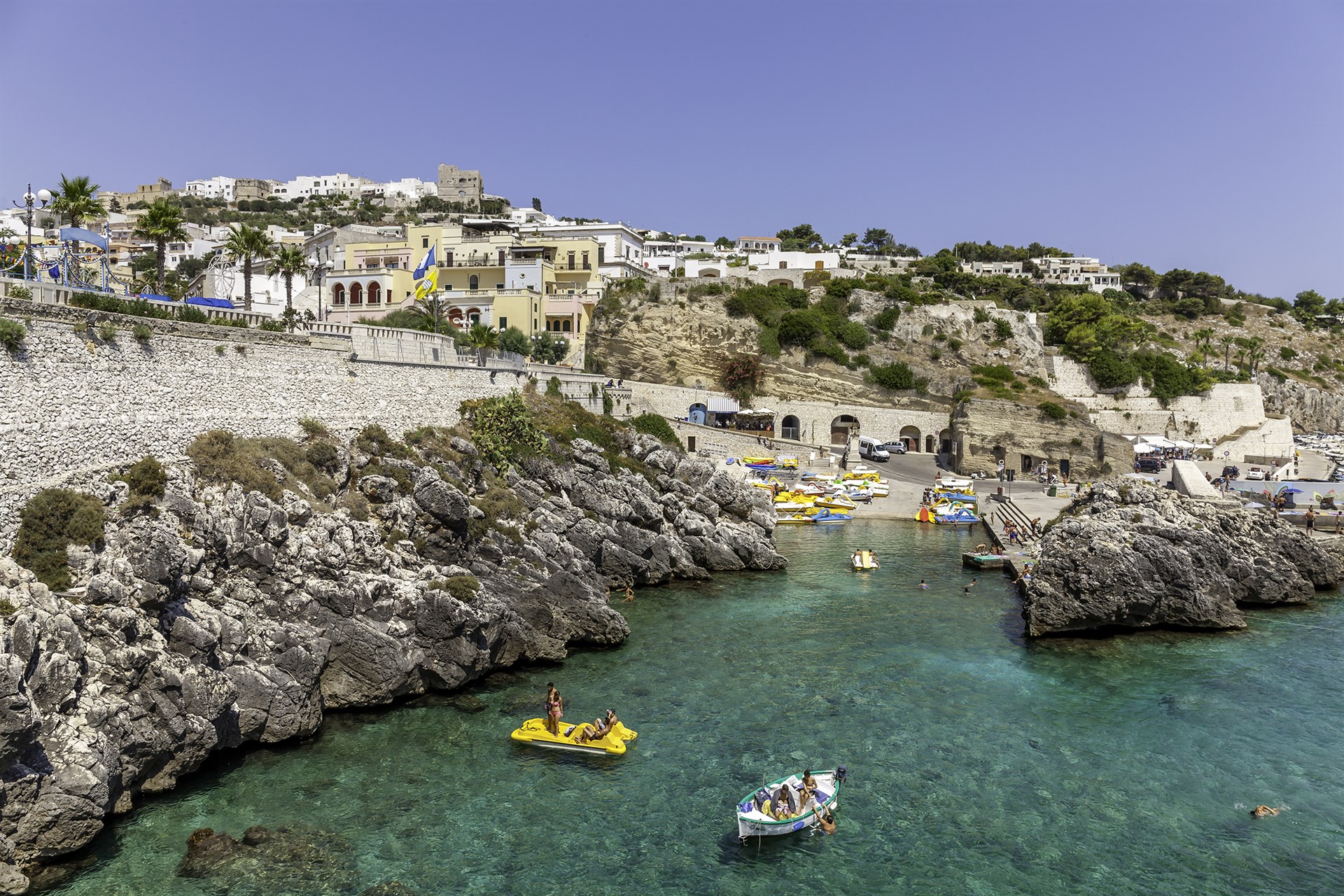 Porticciolo a Castro, Salento, Lecce.