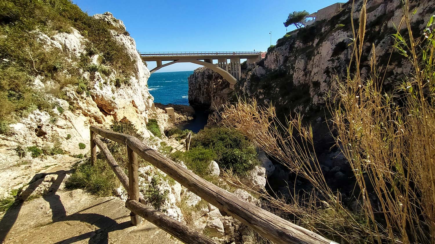 Bellissima immagine ripresa dalla collina del "Fiordo del Ciolo", Gagliano del Capo, Lecce.