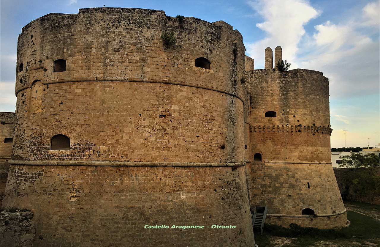 Castello Aragonese del XIV, Otranto, Lecce.