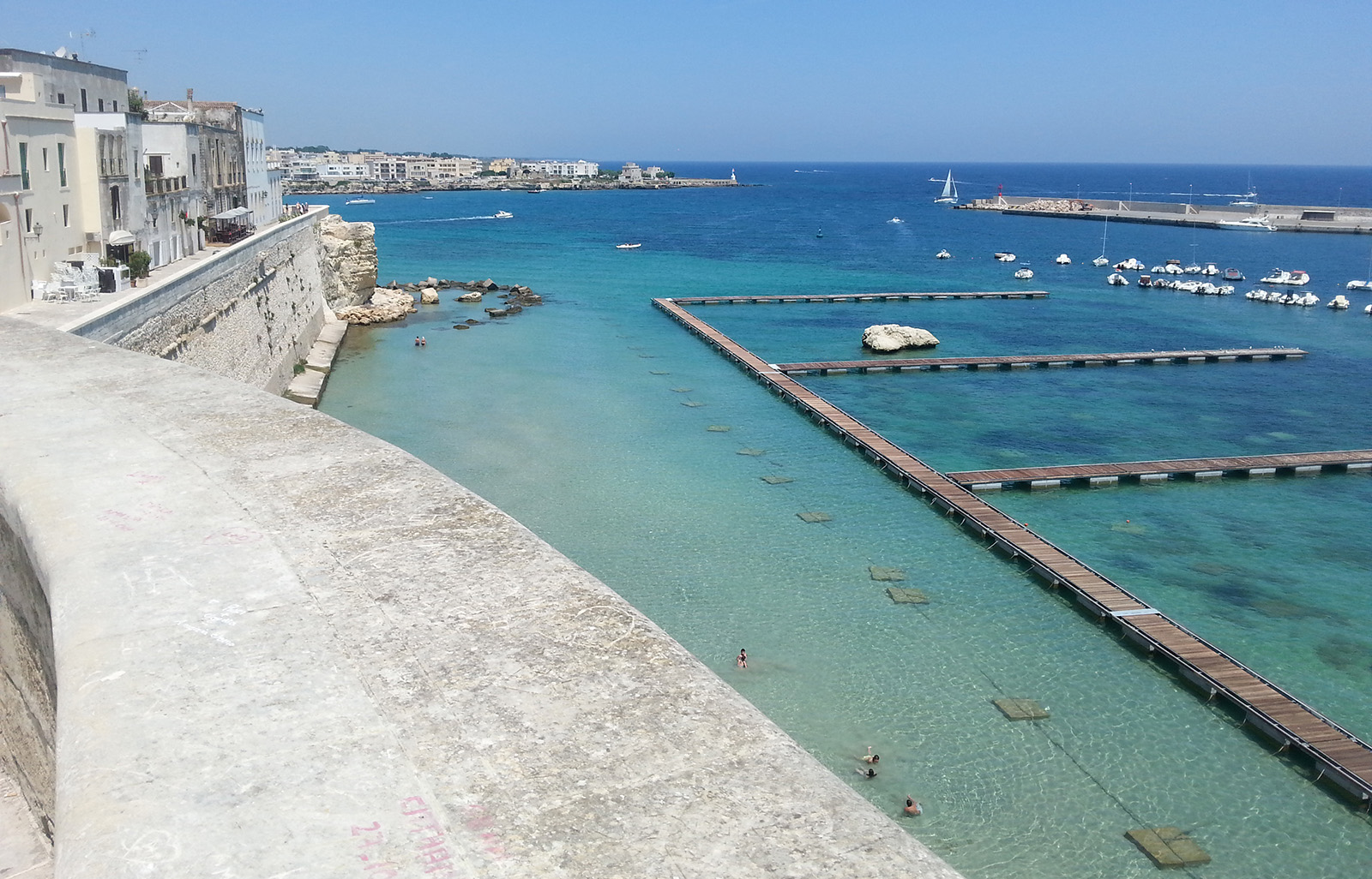 Porto turistico di Otranto, Salento, Lecce.