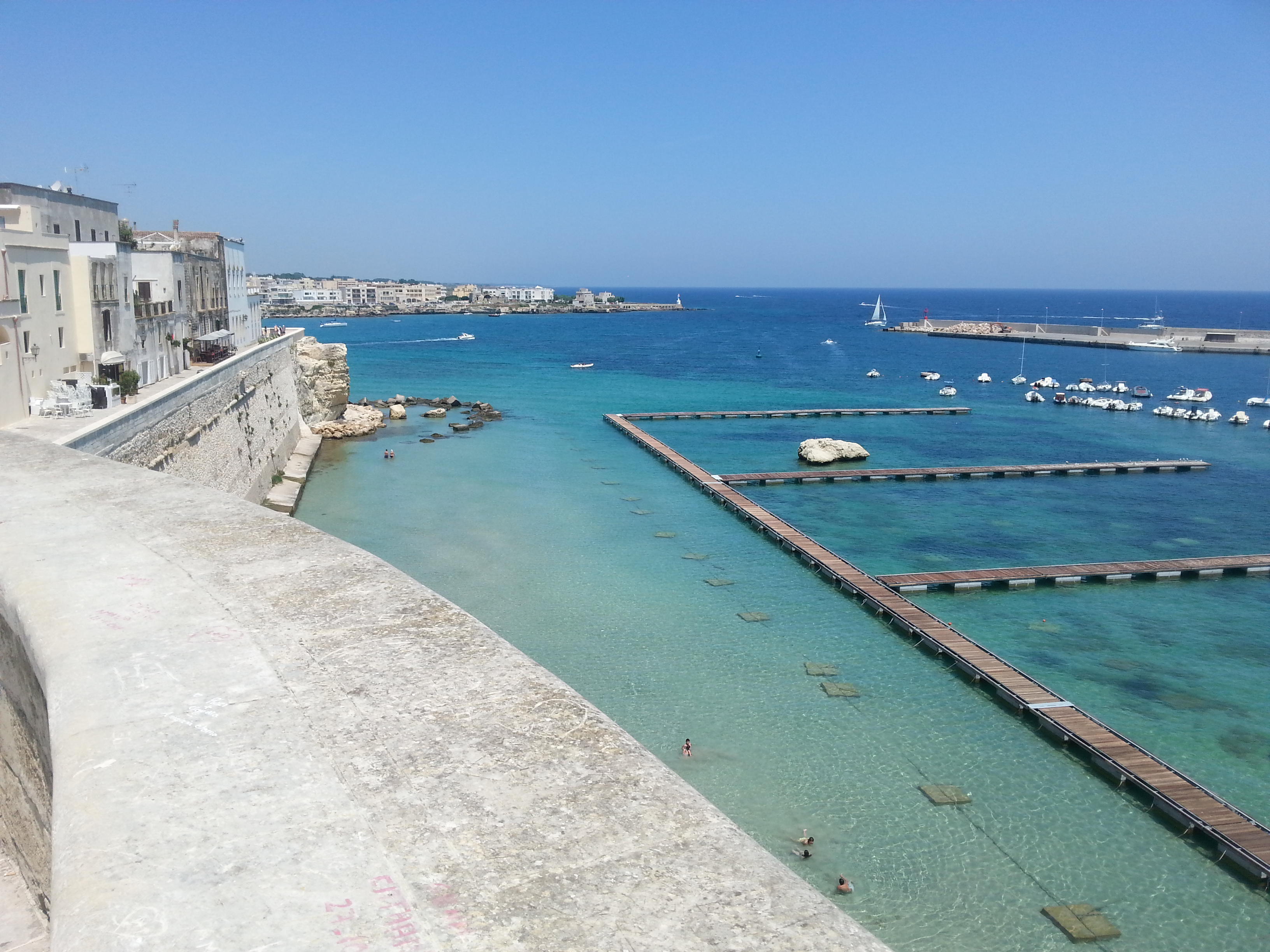 Porto turistico di Otranto, Salento, Lecce.